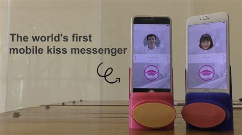 A remote kissing device has been created by a group of university students in China for people in long-distance relationships. The 3D silicone gadget has a mouth-shaped module and is triggered through a kiss, which is then transferred to the "mouth" on the other side. It mimics the movement, temperature and pressure of the kiss using …